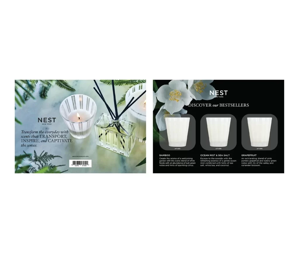 Nest New York Home Discovery Card Discovery Set Packaging