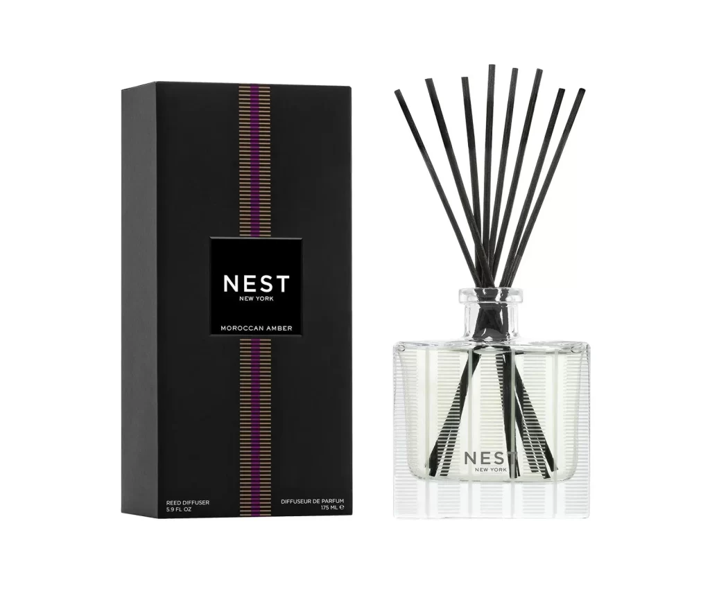 Nest New York Moroccan Amber Diffuser Packaging