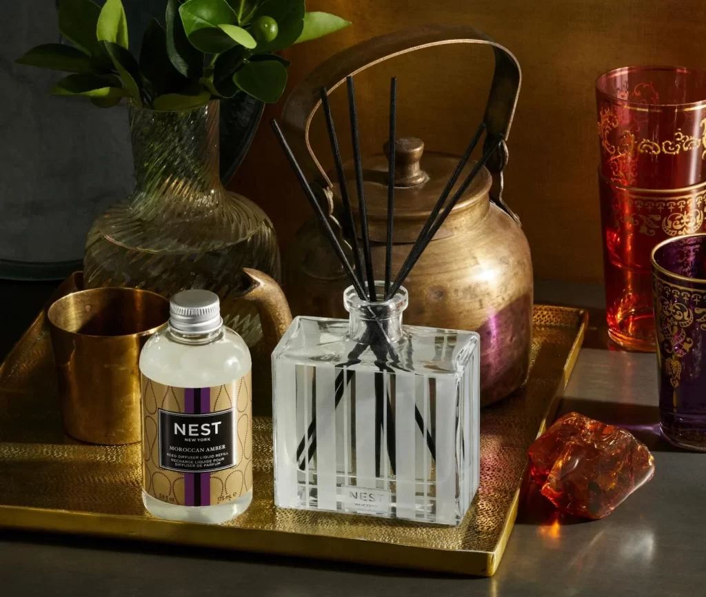 Nest New York Moroccan Amber Liquid Diffuser Packaging