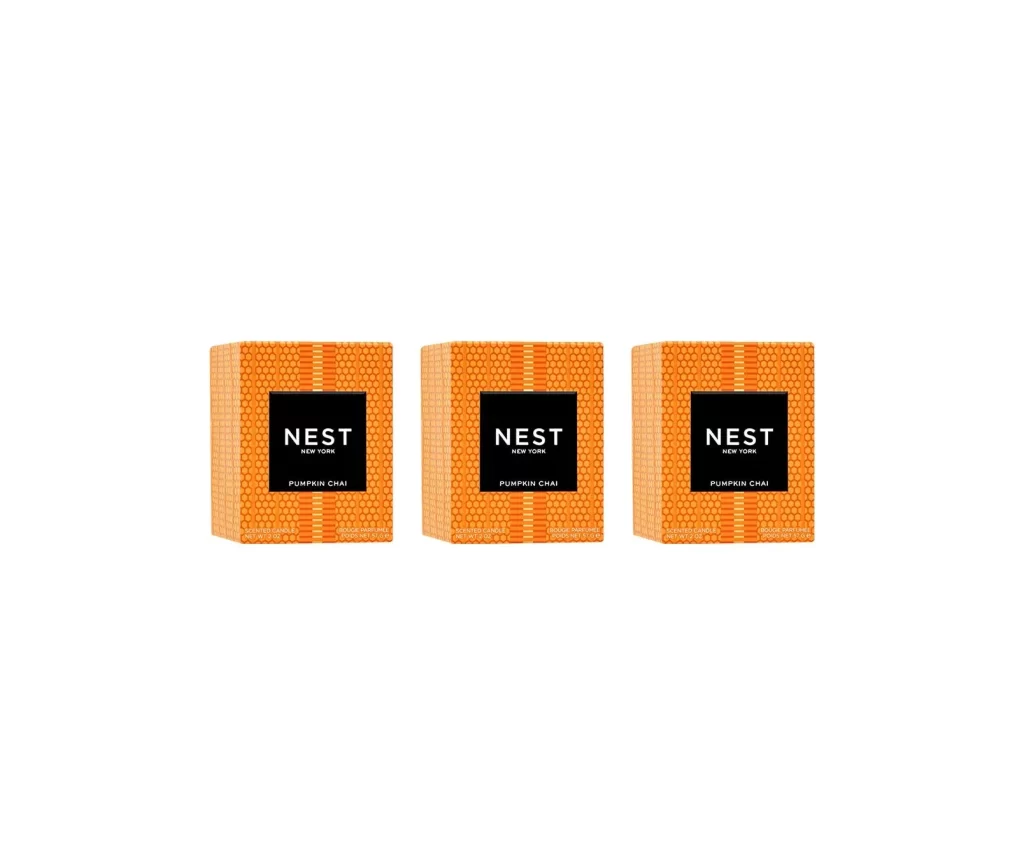 Nest New York Pumpkin Chai Votive Gift Set Packaging