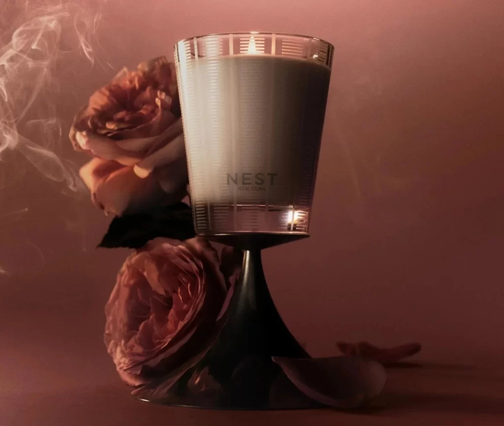 Nest New York Rose Noir Oud Classic Candle Packaging