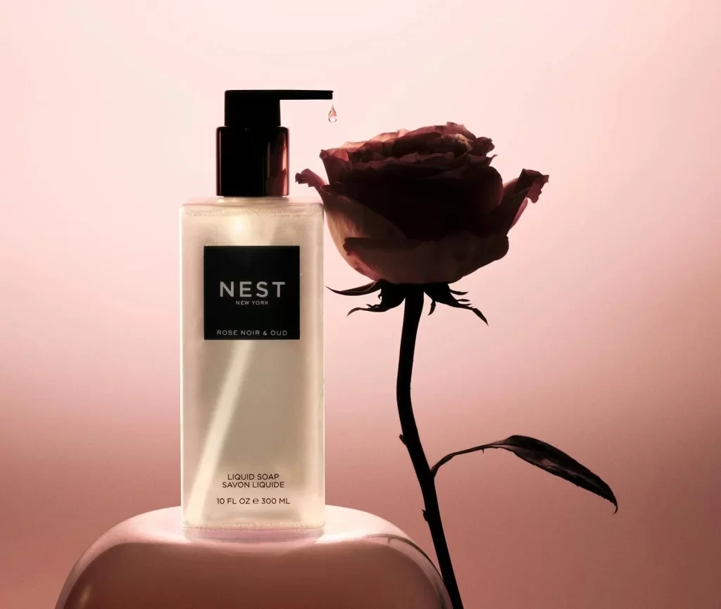 Nest New York Rose Noir Oud Liquid Soap Packaging