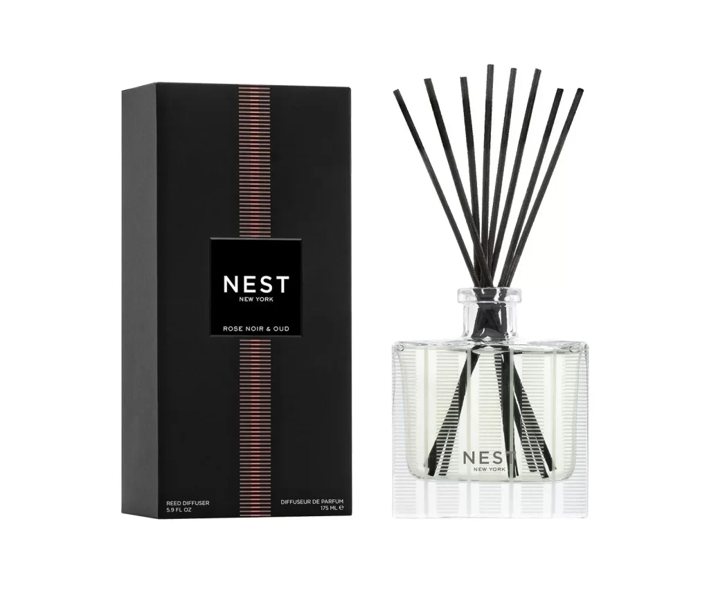Nest New York Rose Noir Oud Diffuser Packaging