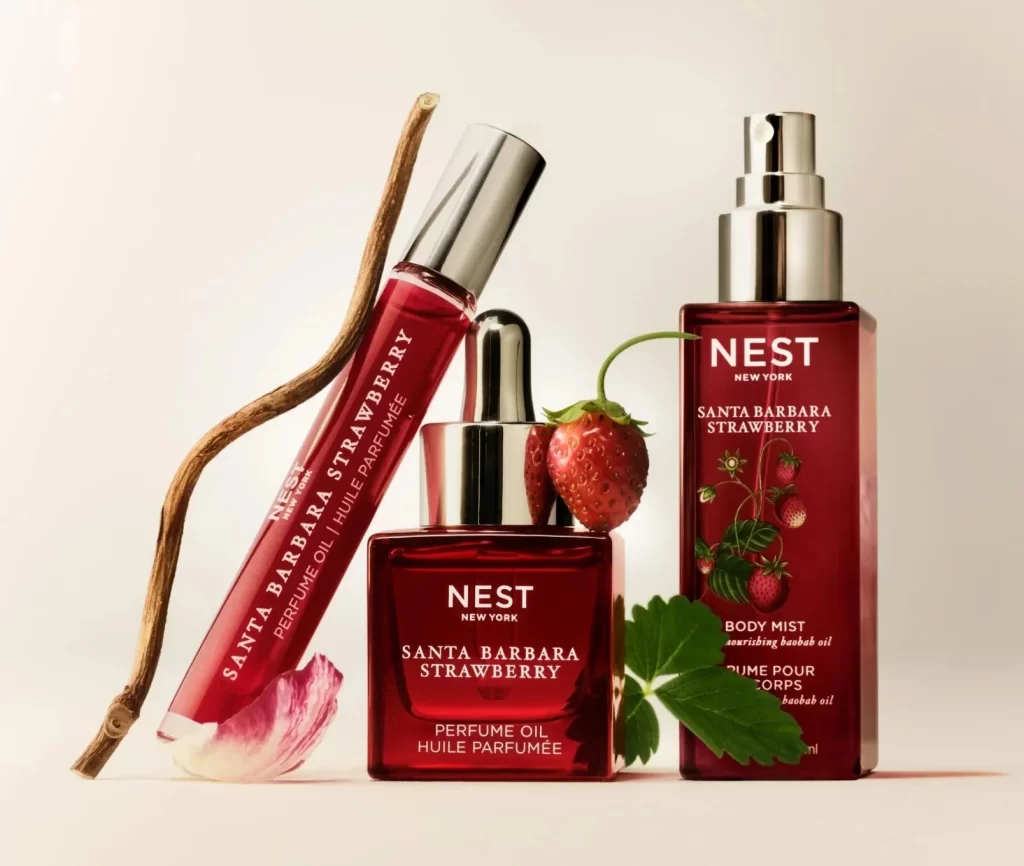 Nest New York Santa Barbara Strawberry Body Mist Packaging