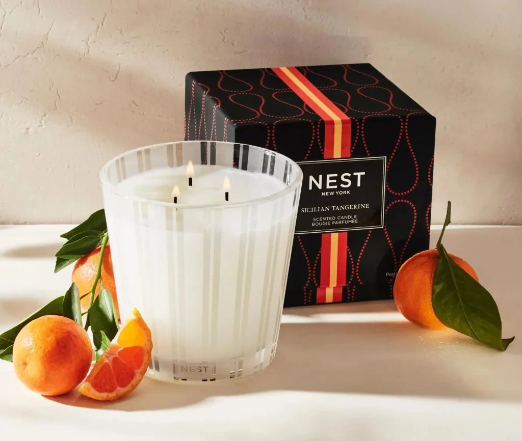 Nest New York Sicilian Tangerine 3-Wick Candle Packaging