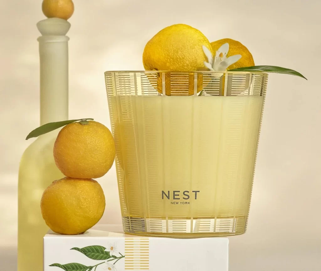 Nest New York Sunlit Yuzu Neroli 3-Wick Candle Packaging