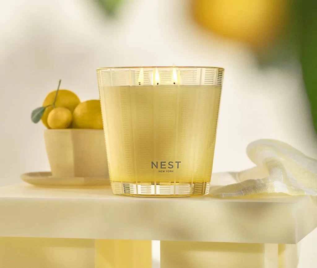 Nest New York Sunlit Yuzu Neroli 3-Wick Candle Packaging