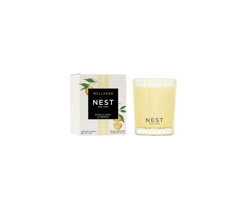 Nest New York Sunlit Yuzu Neroli Votive Candle Packaging