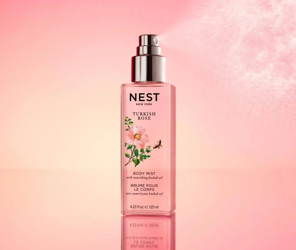Nest New York Turkish Rose Body Mist Packaging