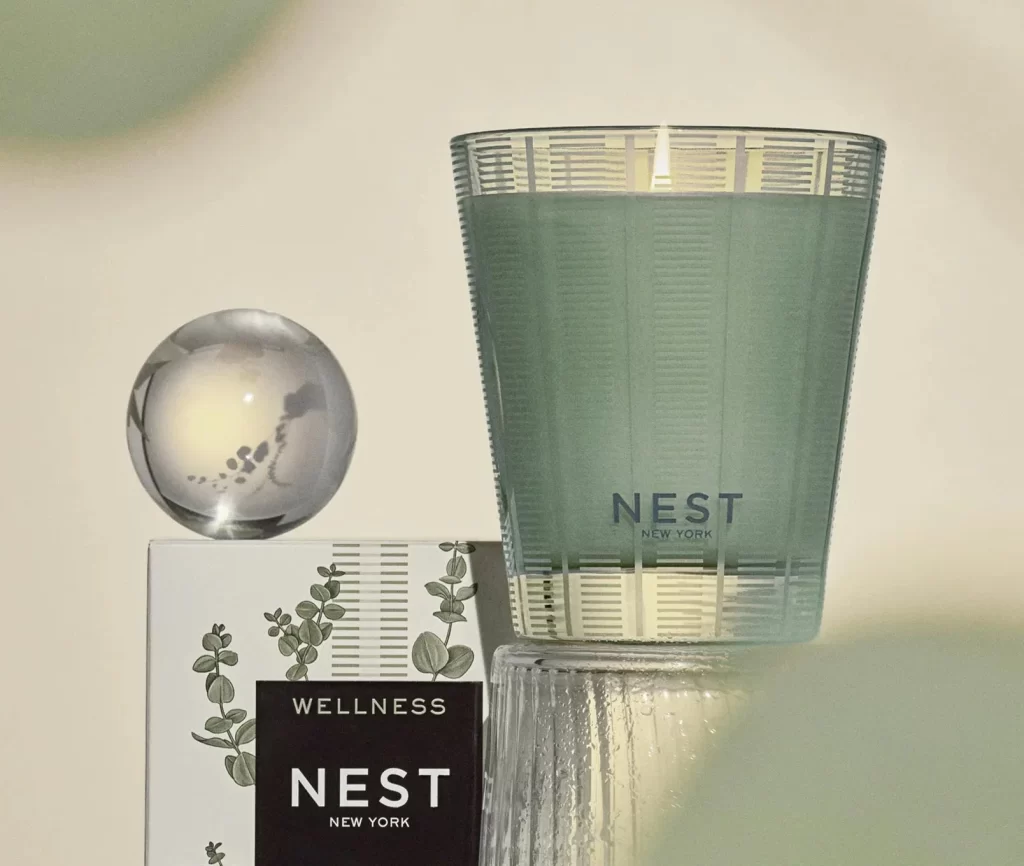 Nest New York Wild Mint Eucalyptus Classic Candle Packaging