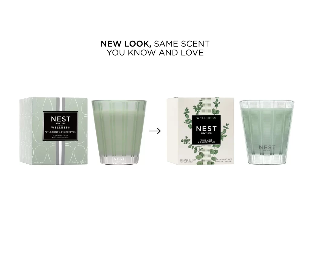 Nest New York Wild Mint Eucalyptus Classic Candle Packaging