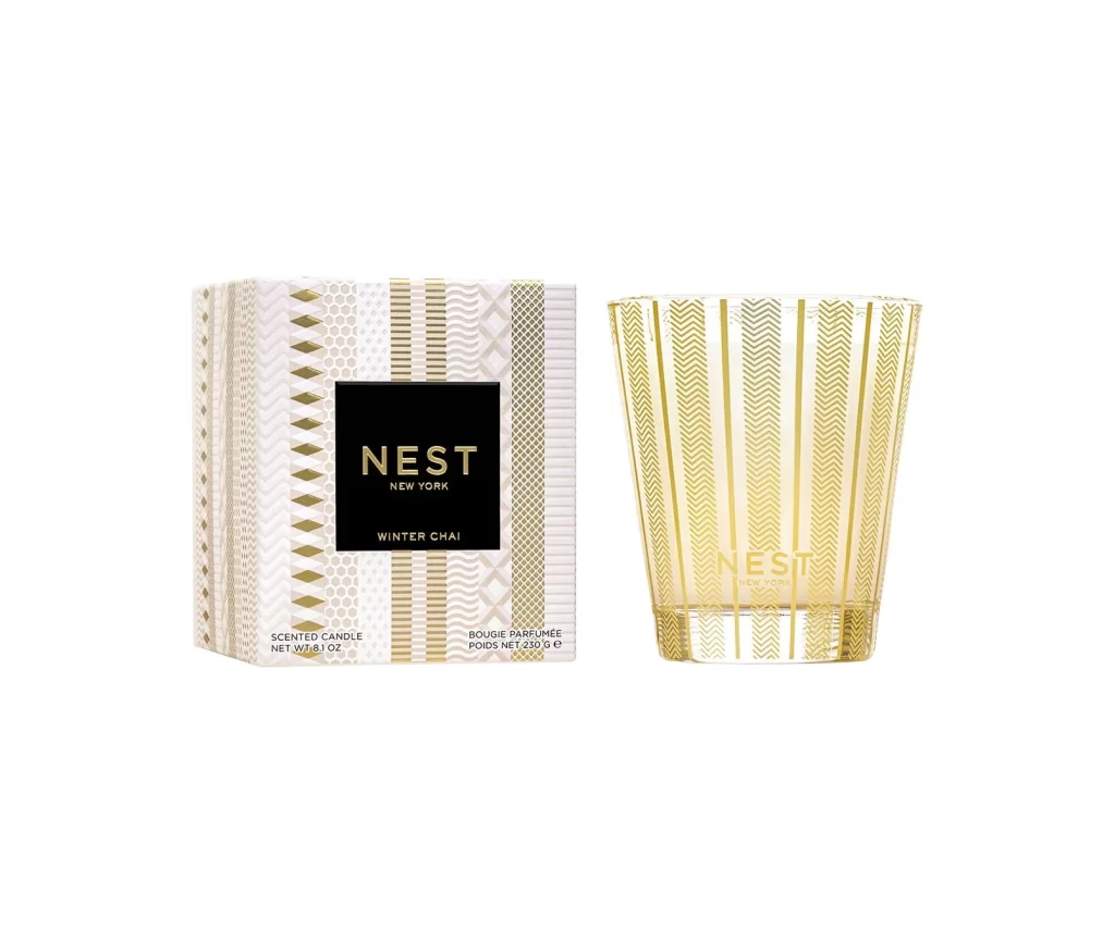 Nest New York Winter Chai Classic Candle Packaging