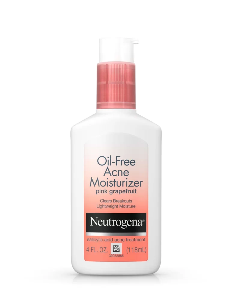 Neutrogena Oil-Free Acne Moisturizer Packaging