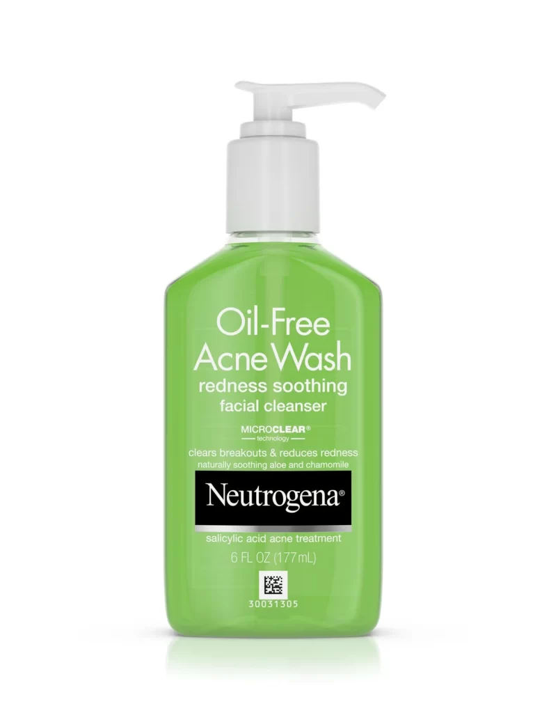 Neutrogena Oil-Free Acne Wash Packaging