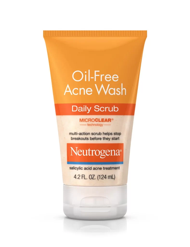 Neutrogena Oil-Free Acne Wash Packaging