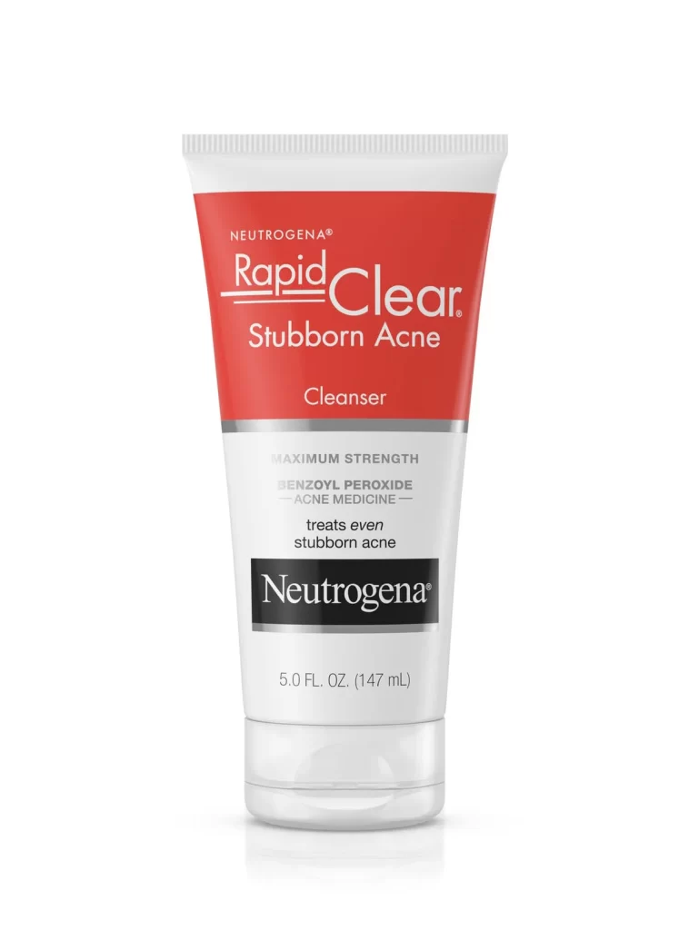 Neutrogena Rapid Clear Stubborn Acne Cleanser Packaging