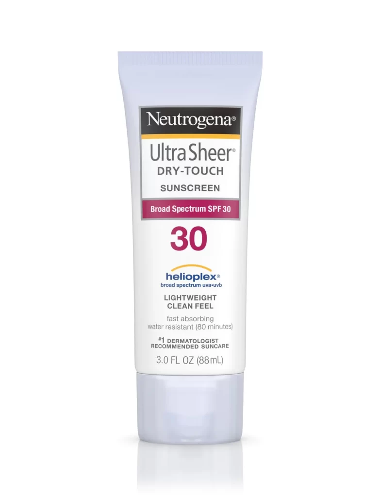 Neutrogena Neutrogena Ultra Sheer Dry-Touch Sunscreen Packaging