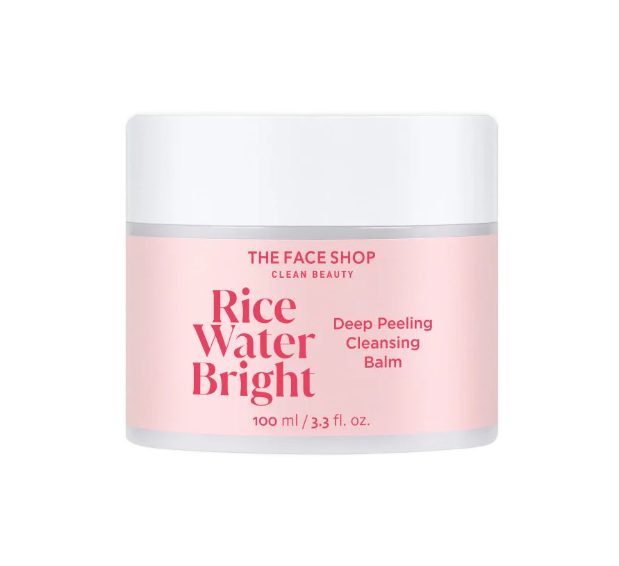 THE FACE SHOP Rice Water Bright Deep Peeling Cleansing Balm Packaging