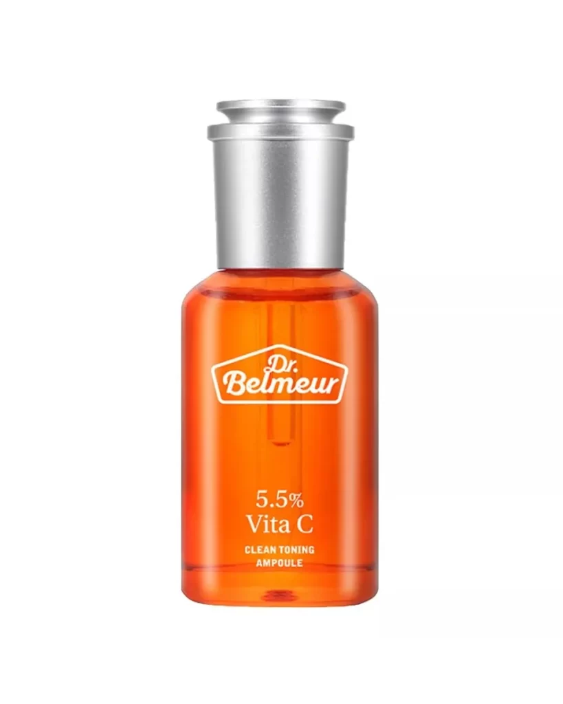 Dr. Belmeur 5.5% Vita C Clean Toning Ampoule Packaging