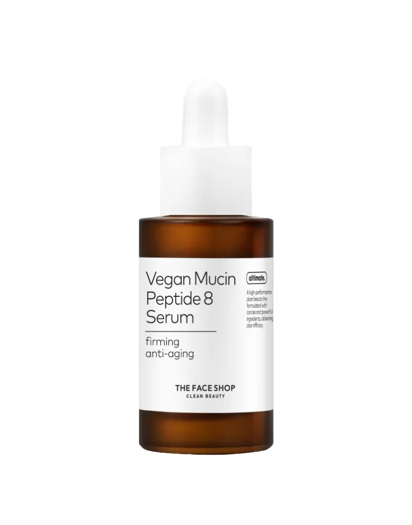 Alltimate Vegan Mucin Peptide 8 Serum Packaging