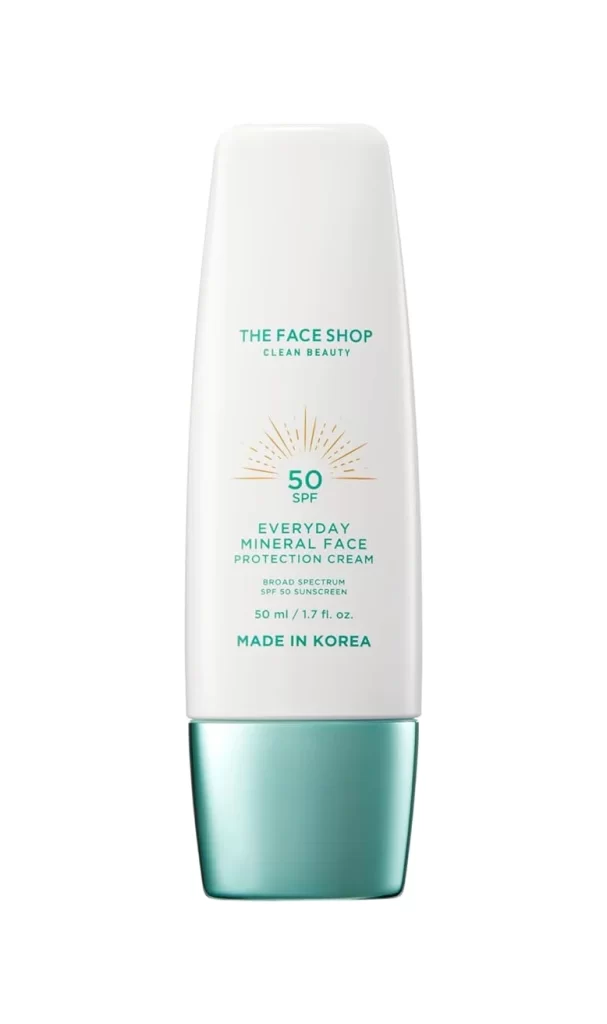 THE FACE SHOP Everyday Mineral Face Protection SPF50 Packaging