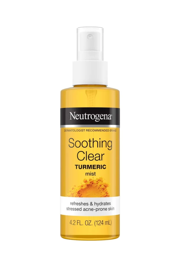 Neutrogena Soothing Clear Turmeric Mist Packaging