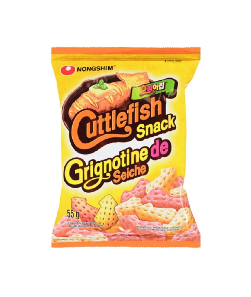 Nongshim Cuttlefish Snack Packaging