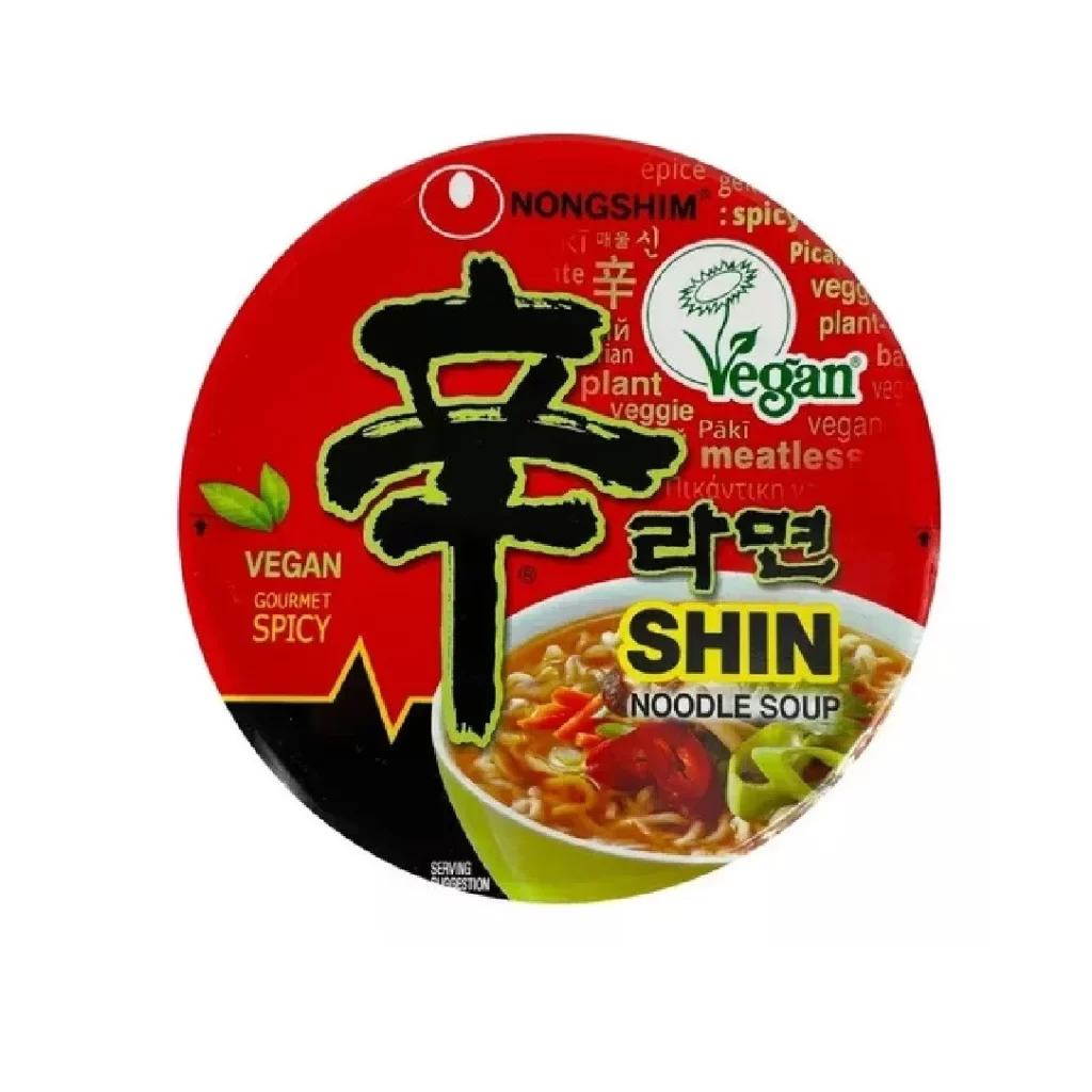 Nongshim Shin Vegan Noodle Packaging