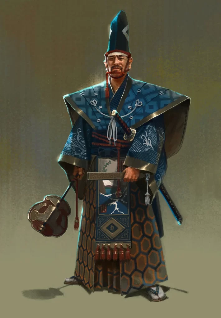 Samurai Character Illustration