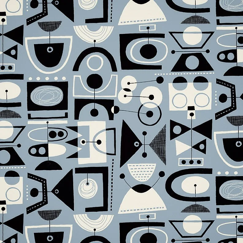 Nancy Wolff Black White Geometric Pattern