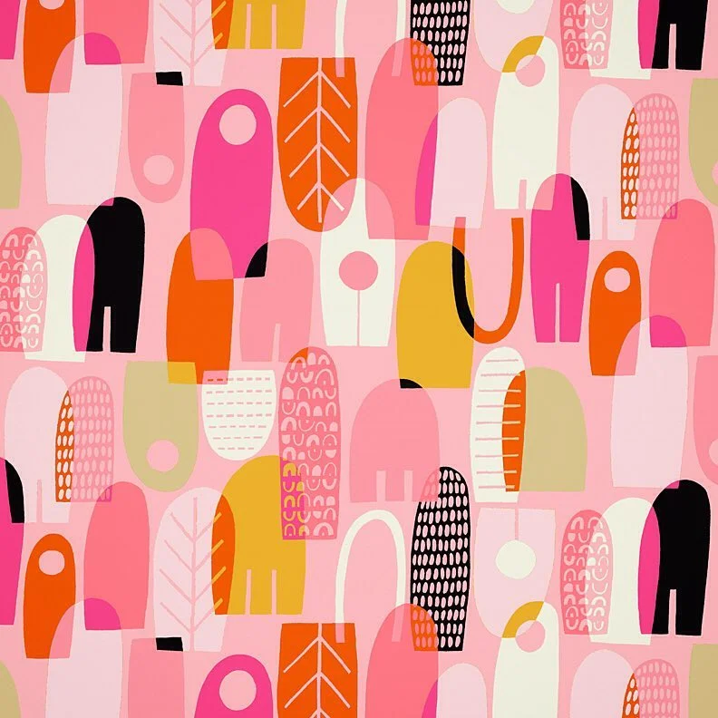 Nancy Wolff Pastel Abstract Geometric Dots Pattern