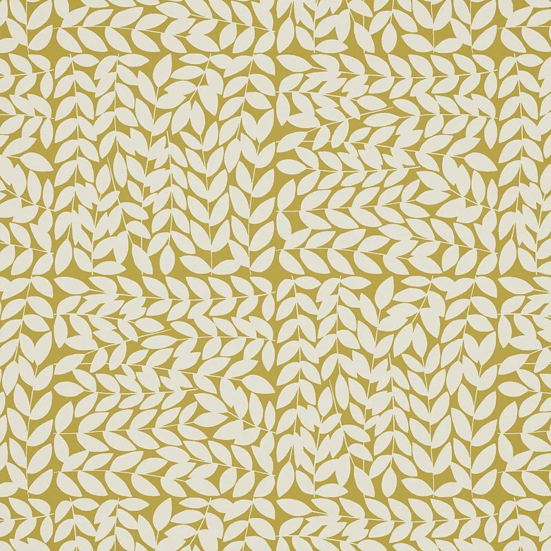 Nancy Wolff Yellow White Branch Pattern
