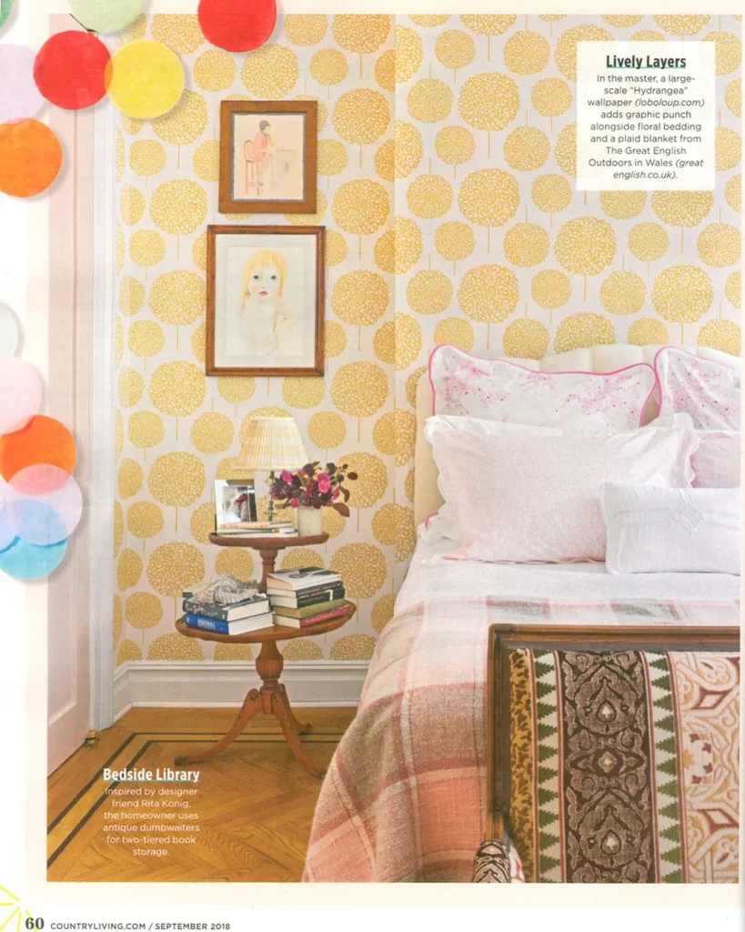 Nancy Wolff Yellow Pink Motif Pattern