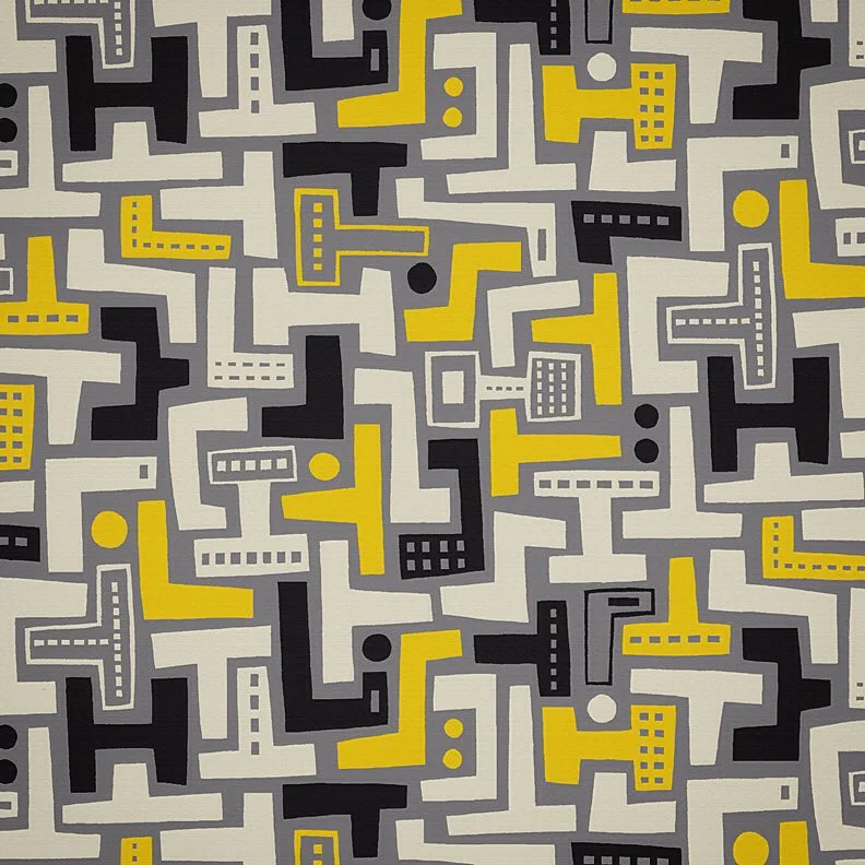 Nancy Wolff Black White Geometric Pattern