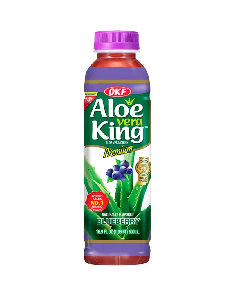 OKF Aloe Vera King Blueberry Drink Packaging