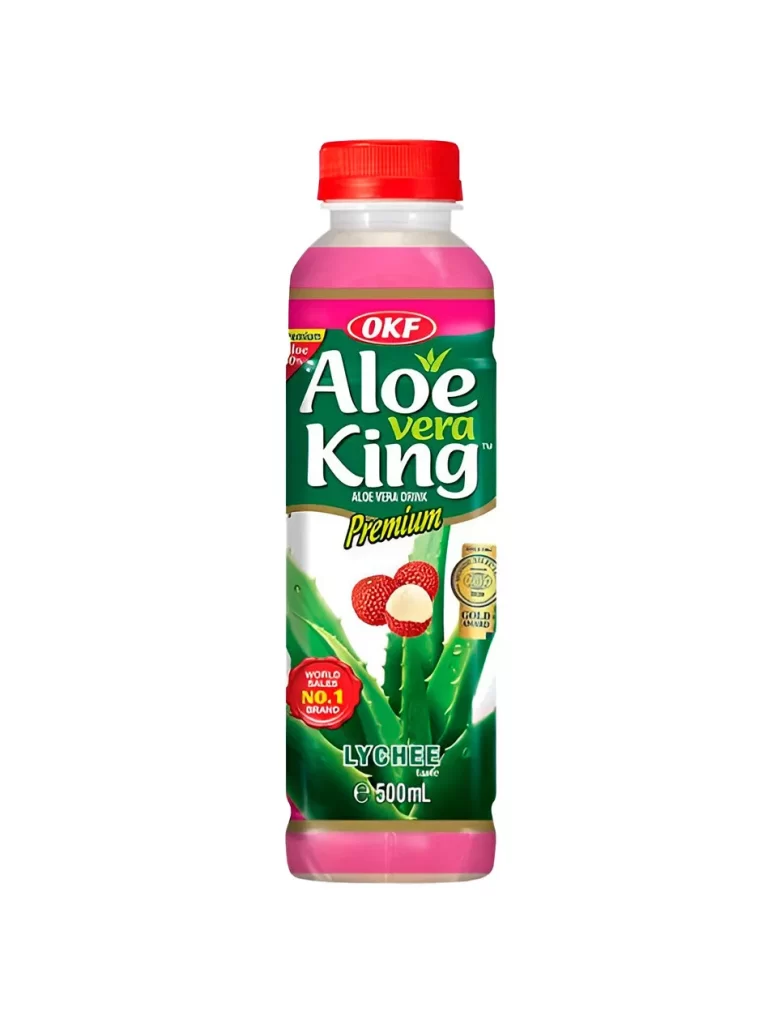 OKF Aloe Vera King Lychee Drink Packaging