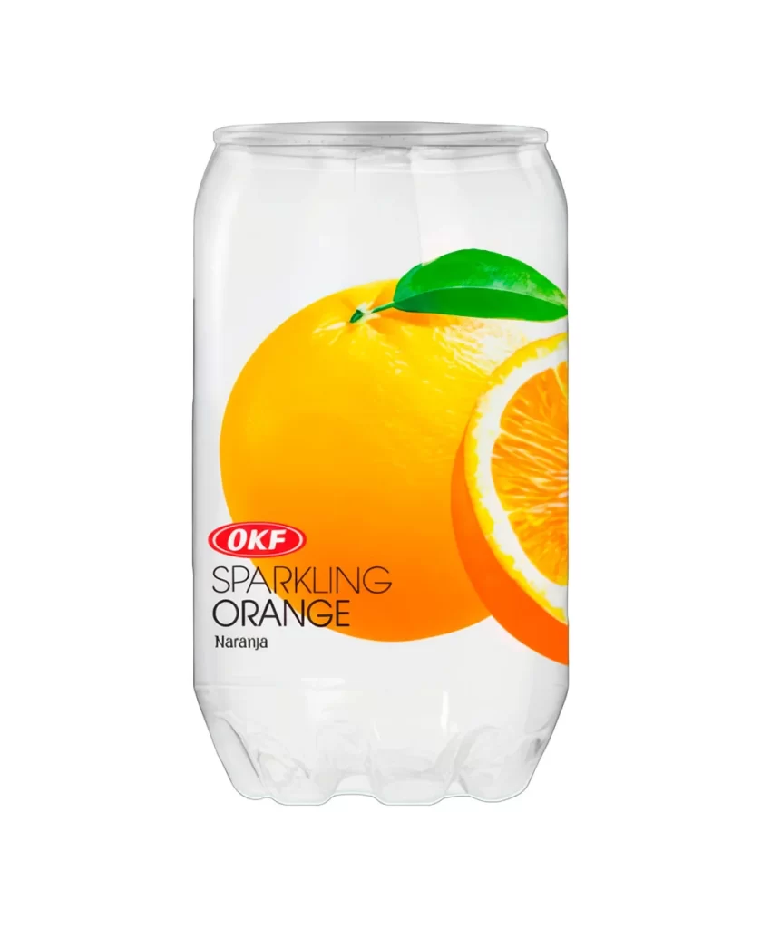 OKF Orange Sparkling Water Packaging