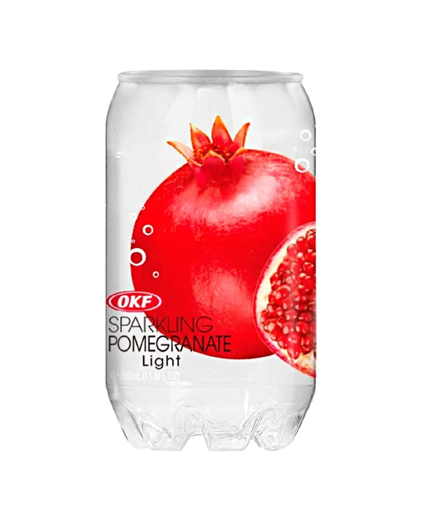 OKF Pomegranate Sparkling Water Packaging