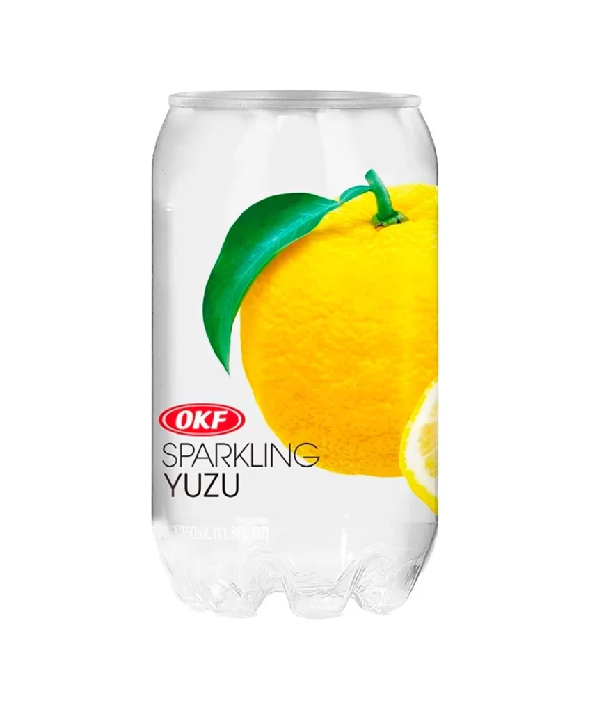 OKF Yuzu Sparkling Water Packaging