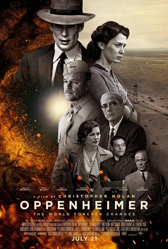The Oppenheimer Movie Poster