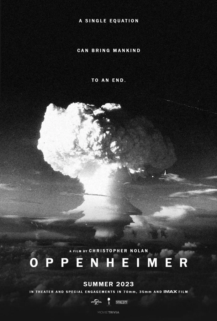 The Oppenheimer Movie Poster