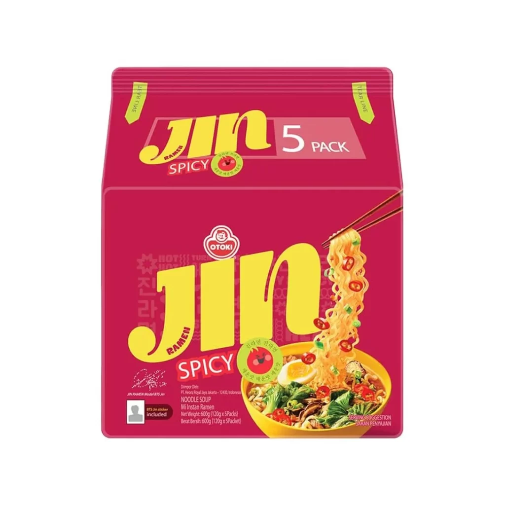 Ottogi Jin Ramen Packaging