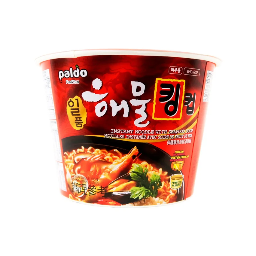 paldo Instant Noodle with Seafood Soup Packaging