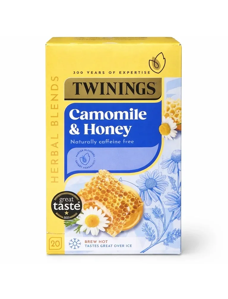 TWININGS Camomile & Honey Packaging