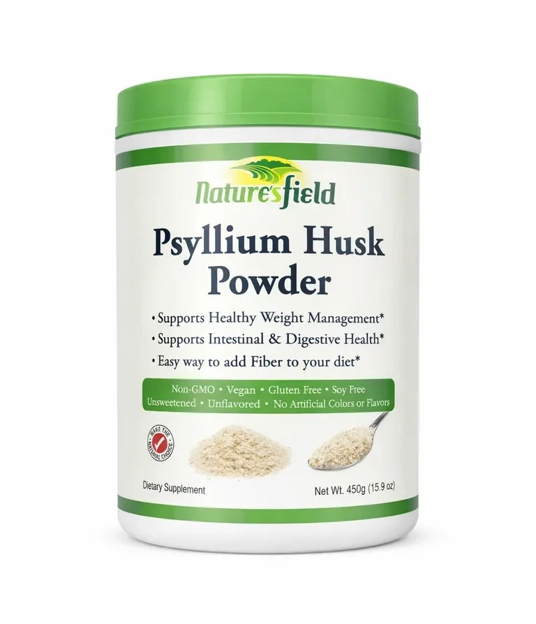 Nature’s Psyllium Husk Powder Packaging