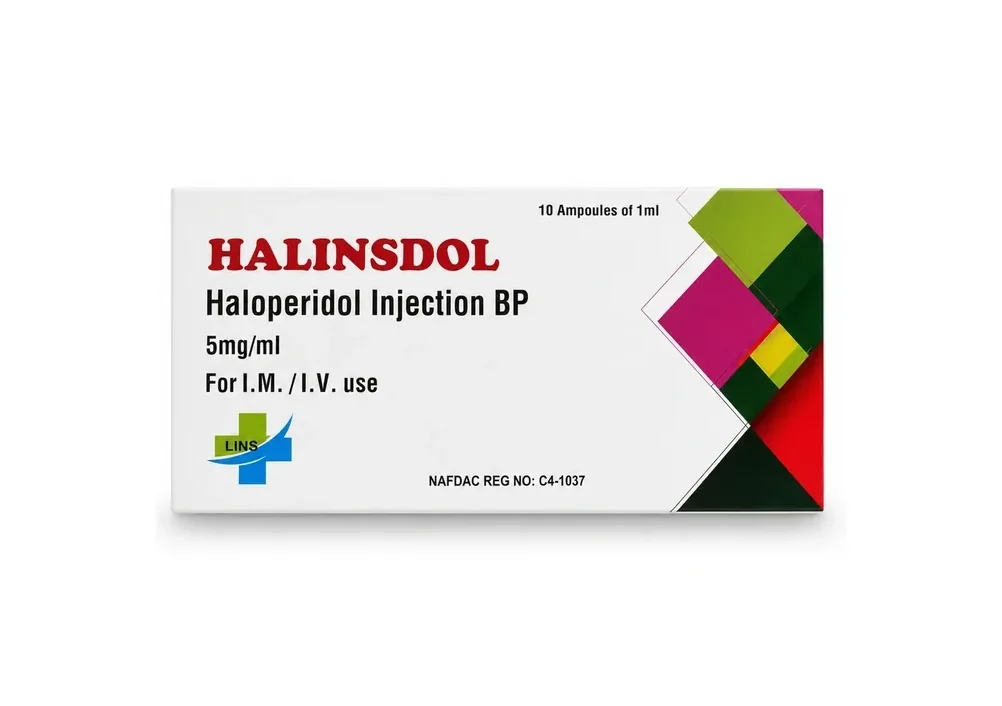 LINS HALINSDOL (Haloperidol Injection BP) Packaging