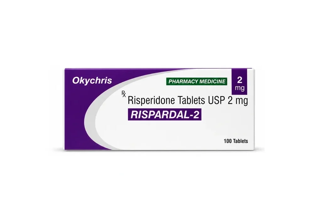 Okychris RISPERDAL-2 (Risperidone Tablets USP 2 mg) Packaging