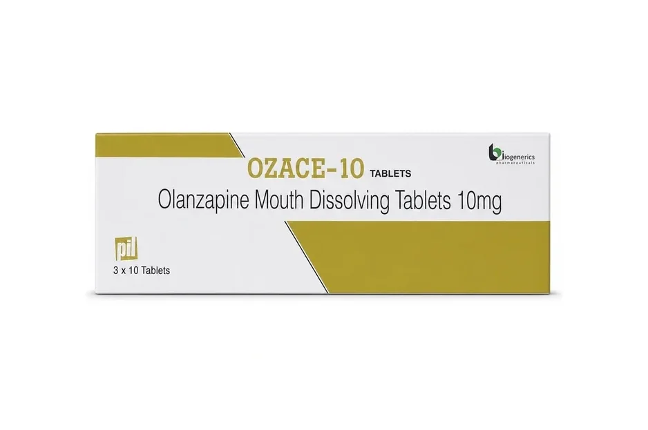 Biogenerics OZACE-10 Tablets Packaging