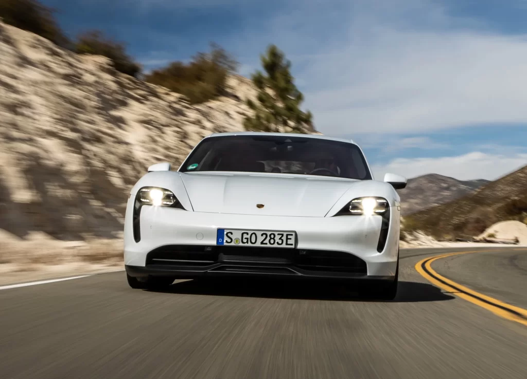 Porsche Taycan Car Photography