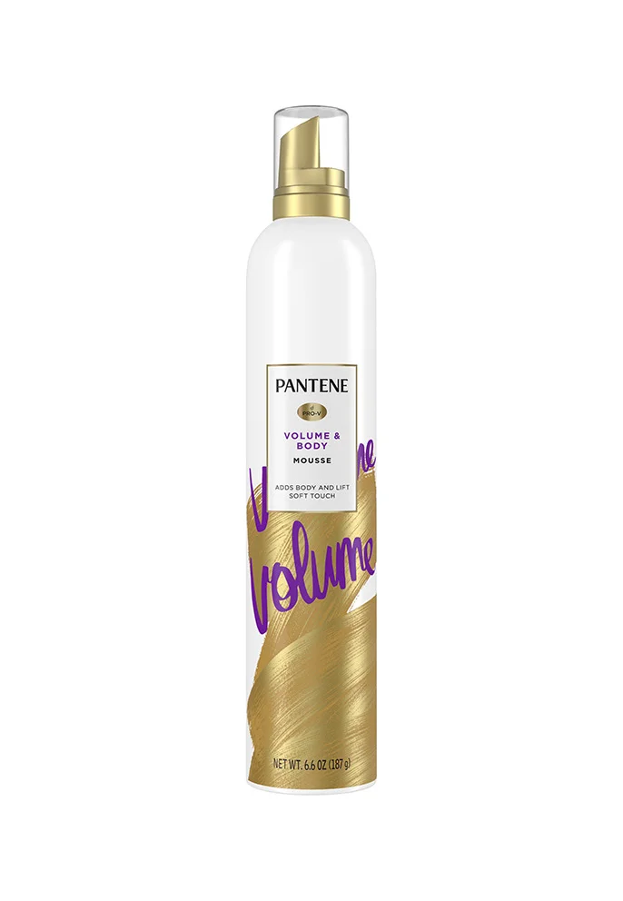 Pantene Volume Mousse Packaging